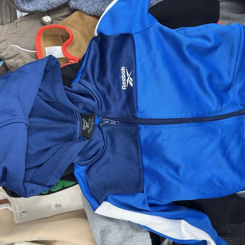 Boys Jackets Size 12M Lot Of 32 Mixed Nike Jordan Reebok Carters Toddler Coats
